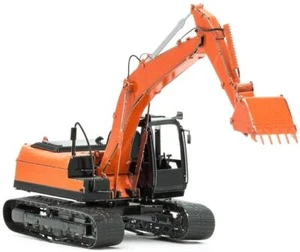 Metal Earth Excavator (orange) 3D Metal Model Kit + Tweezers 11852 - Picture 1 of 5