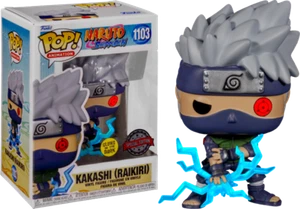 KAKASHI RAIKIRI GLOW EXCLUSIVO FUNKO POP NARUTO ENVÍO #1103 PEDIDO ANTICIPADO - Imagen 1 de 2