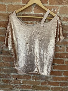 next pink sequin top