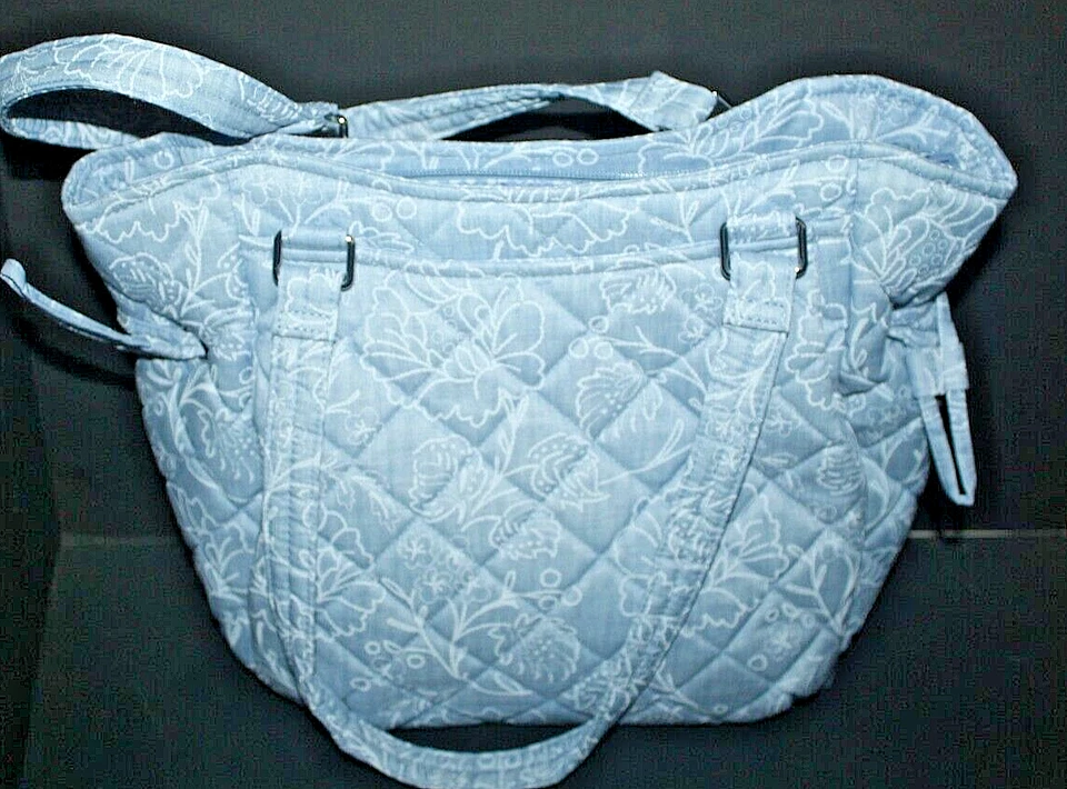 Vera Bradley TERRA COTTA ROSE Cotton Glenna Satchel Purse exact