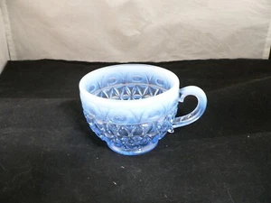 LACED EDGE "KATY BLUE"  CUP-----IMPERIAL GLASS COMPANY - Picture 1 of 7