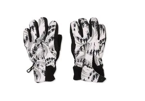 Obermeyer ESF16181 Little Kids' Snow Gloves, Black/White One Size - Picture 1 of 2