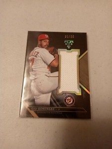 2016 Topps Triple Threads Jersey Relic #D 1/36