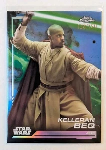 Topps Chrome Star Wars 2024 - 120 / 150 Blue Refractor 56 Kelleran Beq - Picture 1 of 2