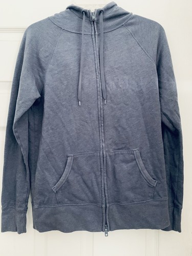 UNDERCOVER Felpa con cappuccio e zip sportiva Victoria's Secret grigia logo oversize TG S