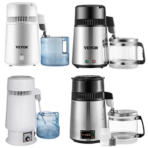 VEVOR Home Water Distiller Distilled Water Maker 4L w/ Dual Temp Display 4 Color - Foto 1 di 86