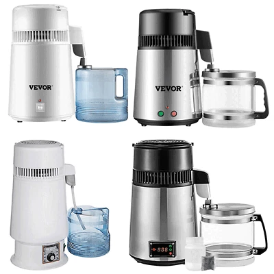 VEVOR Home Water Distiller Distilled Water Maker 4L w/ Dual Temp Display 4 Color - Imagem 1 de 2