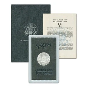 1884-CC U.S. Morgan Silver Dollar - GSA Hoard Original Box and COA - Picture 1 of 1