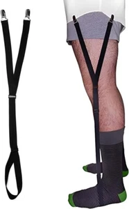 Comfy Clothiers Stirrup Shirt Stays for Men (with Foot Loop) - Adjustable - Picture 1 of 5