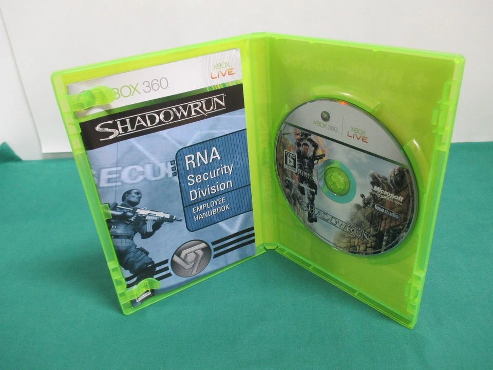 Xbox360 -- SHADOWRUN -- JAPAN. GAME. Work. 49249 - Image 1 of 4