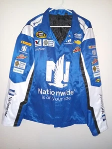 Nascar Chase Authentics Dale Earnhardt Jr #88 Nationwide Men's Racing Jacket L - Picture 1 of 2