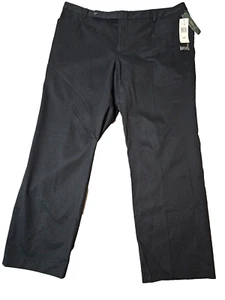 Pantalón Lauren Ralph Lauren Adelle Moderno Pierna Recta Sarga Negro Plus 22W - Imagen 1 de 6