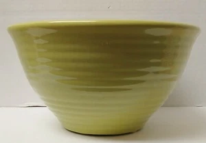 Bauer Ringware Chartreuse Mixing Bowl #12 BEAUTIFUL! A+ Cond Vintage Art Pottery - Picture 1 of 6