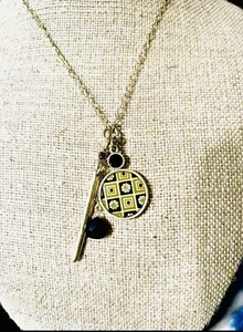 Estate Pilgrim Danish Design Signed necklace.  Gold Tone..Pre-Owned - Picture 1 of 4