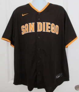 Nike San Diego Padres Fernando Tatis Jr MLB Jersey Brown Men's Size XL - Picture 1 of 7