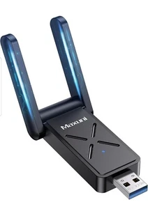 USB WiFi Wireless Adapter for PC, 1300Mbps Dual Band 2GHz/400Mbps Adapter - Picture 1 of 3