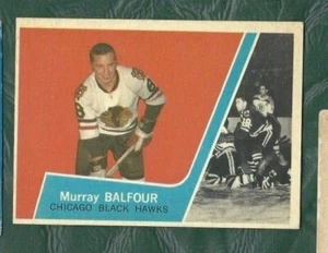 Tarjeta de hockey Topps 1963-64 #35 Murray Balfour, Chicago Blackhawks excelente+ - Imagen 1 de 2