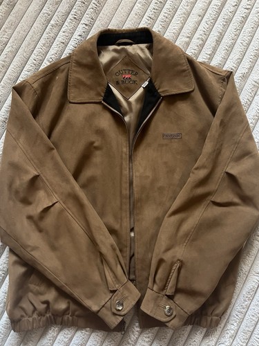 UNDERCOVER Cutter & Buck Giacca Ecopelle Marrone Uomo XXL Hemmingway Retro Bomber Wonder Wom