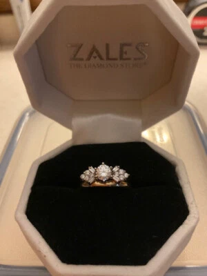 Engagement ring set 14k gold - Image 1 of 4