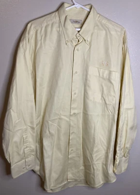 Camisa Peter Millar Para Hombre Grande Amarilla NGLA National Golf Links of America Botón Foto 1 de 4