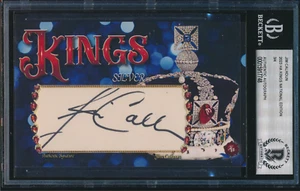 2023 Historic Autographs Kings Silver Cut Auto Jim Calhoun BAS BGS Certified 3/4 - Picture 1 of 2
