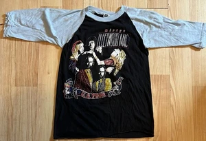 Fleetwood Mac Mirage Tour 1982 Vintage T-Shirt Raglan Rock,Size M(Tagged XL) L/S - Picture 1 of 6