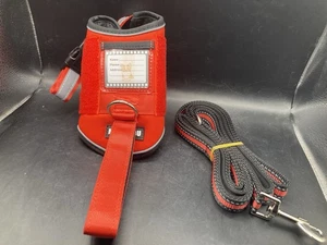 Chaleco Moogrou Service Dog XS rojo con correa equipo extra pequeño - Imagen 1 de 10