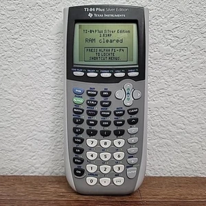 TI-84 Plus Silver Edition graphischer Taschenrechner Texas Instruments - Bild 1 von 5