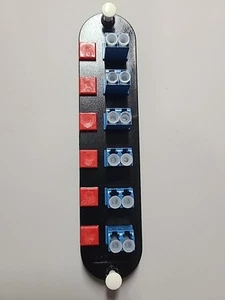 Corning CCH-CP12-A9 Fiber Adapter Panel, 6 LC Duplex OS2 Singlemode - Picture 1 of 3