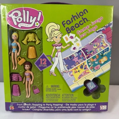 Juego de playa Polly Pocket Fashion 2004 vintage Foto 1 de 4