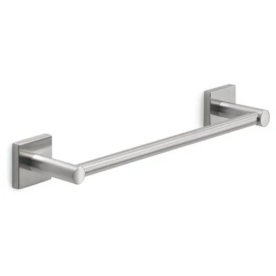 Porta asciugamani parete Gedy FJ2130 38 FUJI Argento Spazzolato - Immagine 1 di 2