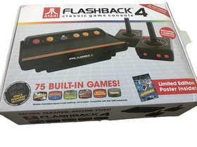 Atari Flashback 4 Classic Game Console 40th Anniversary 75 Games