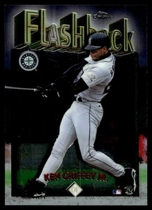 1998 TOPPS CHROME FLASHBACK KEN GRIFFEY JR - Picture 1 of 2