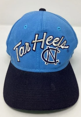 Vintage 1984 UNC Fitted Hat Size 7 1/4 Sports Specialties Officially Licensed - Image 1 of 4