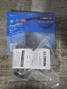 WATTS LF4750-141404 Latón Conexión Rápida Tee Valve 3/4"X3/4"X1/4" - Imagen 1 de 2