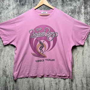 Daydreamer The Beach Maglietta Ragazzo Donna 3XL 1983 Tour Band Grafica Maglietta Rosa - Foto 1 di 5