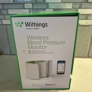 Withings BP-801 Wireless Blood Pressure Monitor W/ Bluetooth For IOS And Android - Picture 1 of 3
