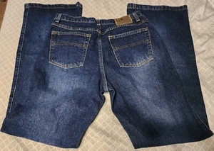 Womens Ralph Lauren Polo Jeans Company Size 10x33 Flare Jean 100% Cotton - Picture 1 of 10