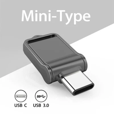 LOTE de mini unidades flash USB 3.0 32 GB 64 GB 128 GB tipo C doble OTG Foto 1 de 4