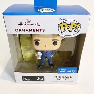 Hallmark 2021 Funko Pop Ornamento Michael Scott The Office Exclusivo Navidad - Imagen 1 de 3