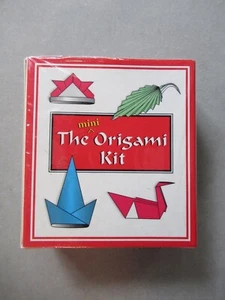 The Mini Origami Kit (Mini Kit) Running Press Book for 5 models 14papers NEW - Picture 1 of 2