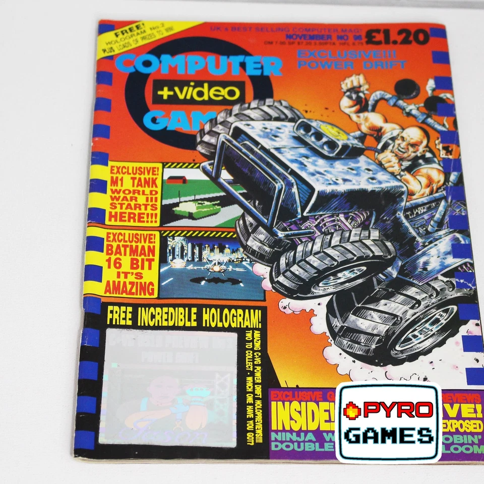 Computer & Video Games Magazine - November 1989 - Issue 96 - Power Drift - Wi... - Image 1 of 1
