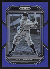 2023 Panini Prizm #230 Sam Crawford Blue Prizm #'d /149