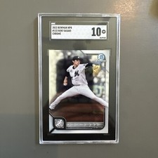 Roki Sasaki 2022 Bowman Chrome NPB #133 SGC 10 MINT RC WBC US Seller 🔥🔥