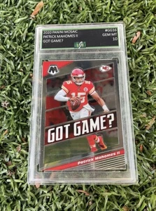 2020 PANINI MOSAIK PATRICK MAHOMES II GOT SPIEL? EJE 10 ABGESTUFTE KARTE - Bild 1 von 3