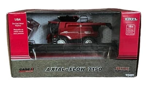 1/64 Prestige Case IH 7150 Combine w/ Corn & Grain Headers ERTL 44243 ZFN44243 - Picture 1 of 1