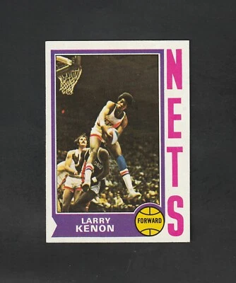 1974 Topps Larry Kenon RC #216 ~ NY Nets ~ Tough Card ~~ NM! - Image 1 of 2