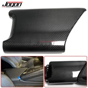 Carbon Fiber Center Console Lid Armrest Cover For Corvette C8 2020-2024 Z51 Z06 - Picture 1 of 9