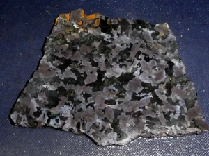 Gabbro Jasper slab-  3 1/4  " x -3 1/4"-rough -cabbing-display-collect-geology - Bild 1 von 3