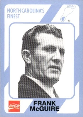 1989 Collegiate Collection North Carolina's Finest #104 Frank McGuire - Image 1 of 2